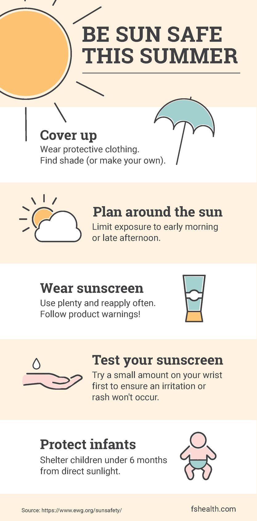 Sun safety this summer