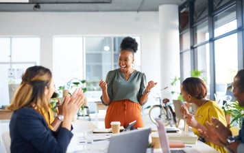 happy people at work